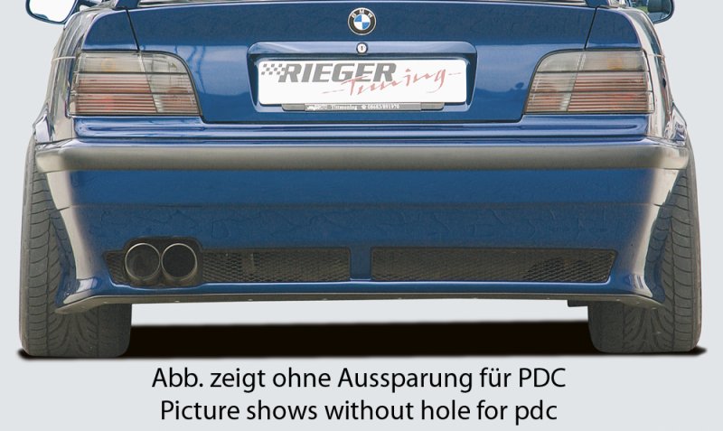 Rieger Heckschürze RT 04 (V1) BMW 3er E36 - 49037