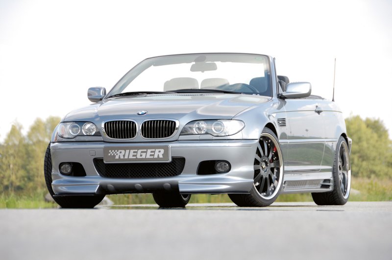 Rieger Spoilerlippe BMW 3er E46 02.02- (ab Facelift) - 50118