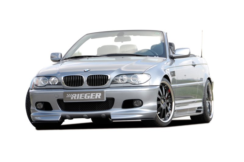 Rieger Spoilerlippe BMW 3er E46 02.02- (ab Facelift) - 50118