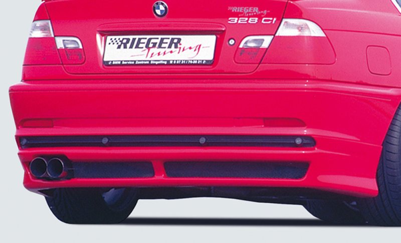 Rieger Heckansatz BMW 3er E46 02.98-12.01 (bis Facelift) - 50205