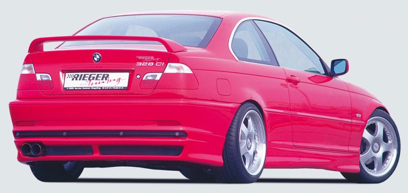 Rieger Heckansatz BMW 3er E46 02.98-12.01 (bis Facelift) - 50205