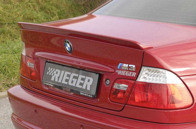 Rieger Heckklappenspoiler BMW 3er E46 02.02- (ab Facelift) - 50219