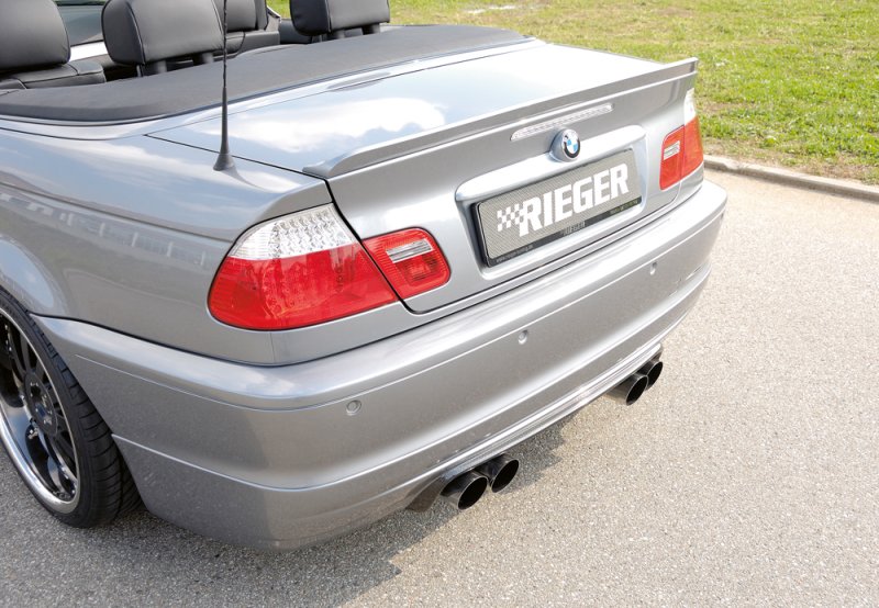 Rieger Heckklappenspoiler BMW 3er E46 02.02- (ab Facelift) - 50220