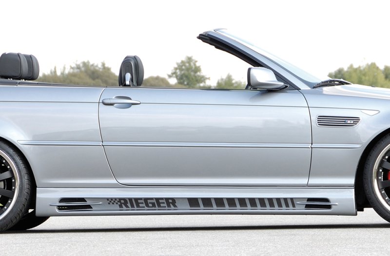 Rieger Seitenschweller (185mm) BMW 3er E46 02.02- (ab Facelift) - 50228