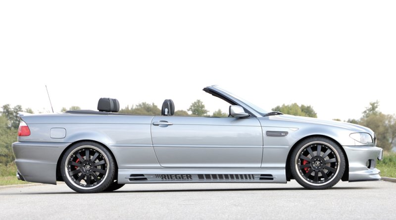Rieger Seitenschweller (185mm) BMW 3er E46 02.02- (ab Facelift) - 50228