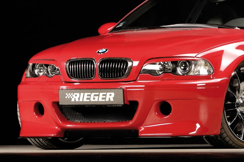 Rieger Spoilerstoßstange CS-Look BMW 3er E46 M3 06.00- - 50238