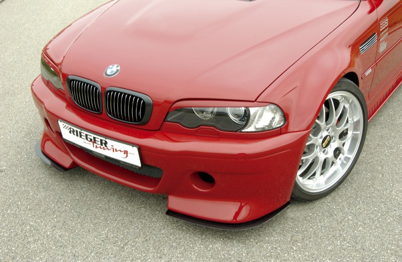 Rieger Spoilerstoßstange (V1) BMW 3er E46 02.02- (ab Facelift) - 50217 -  Online-Shop