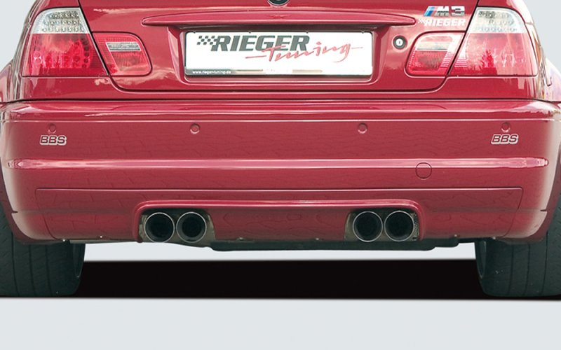 Rieger Heckeinsatz CS-Look BMW 3er E46 M3 06.00- - 50241