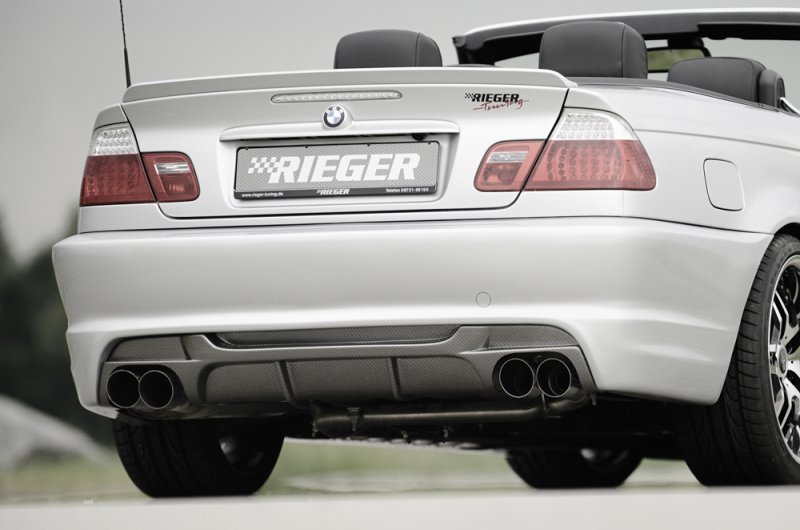 Rieger Heckschürze BMW 3er E46 02.98-12.01 (bis Facelift) - 50248