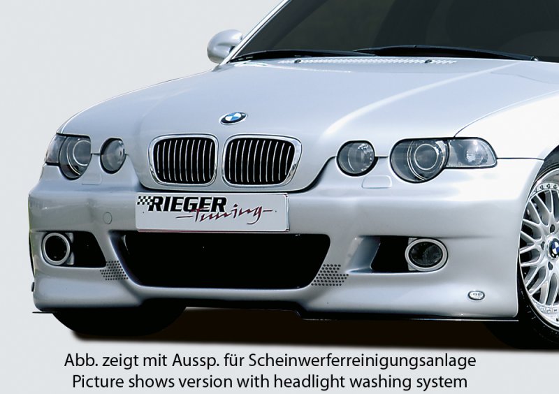 Rieger Spoilerstoßstange BMW 3er E46 02.02- (ab Facelift) - 50302