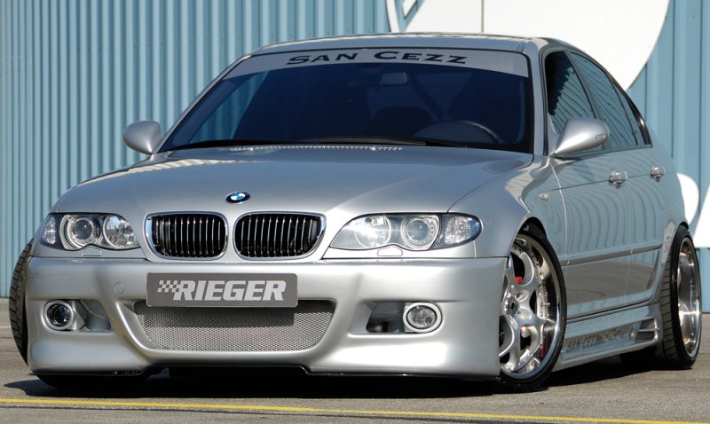 Rieger Spoilerstoßstange BMW 3er E46 02.02- (ab Facelift) - 50403