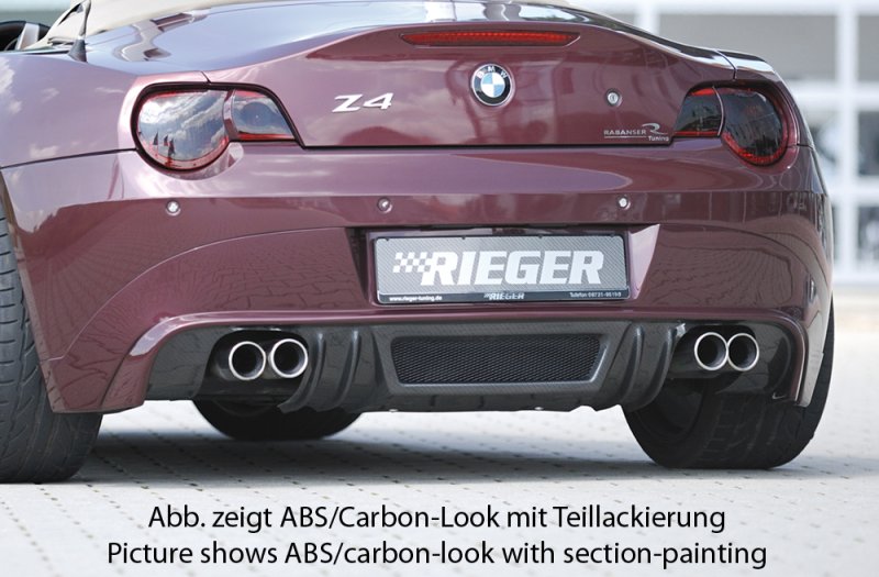 Rieger Heckansatz BMW Z4 (E85) 02.03-12.05 (bis Facelift) - 50511