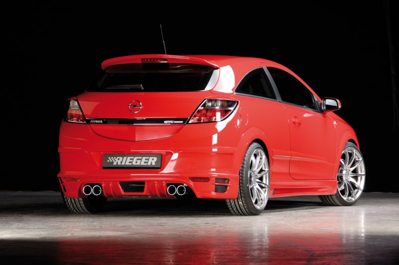 Rieger Heckansatz Opel Astra H GTC - 51236