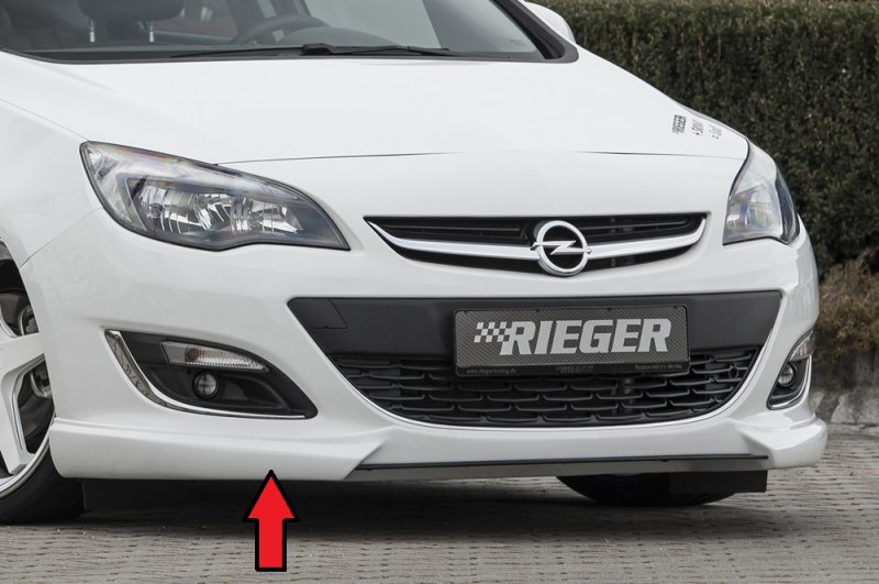 Rieger Spoilerlippe Opel Astra J 10.12- (ab Facelift) - 51320