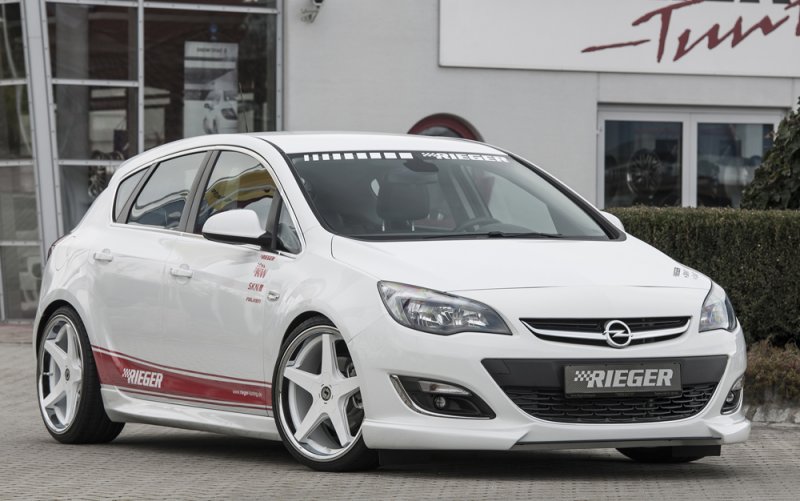 Rieger Spoilerschwert Opel Astra J 10.12- (ab Facelift) - 51321