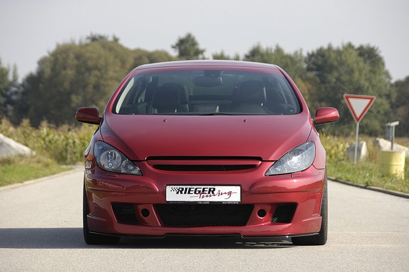 Rieger Spoilerstoßstange 52109/W Peugeot 307 04.01-04.05 (bis Facelift) - 52111
