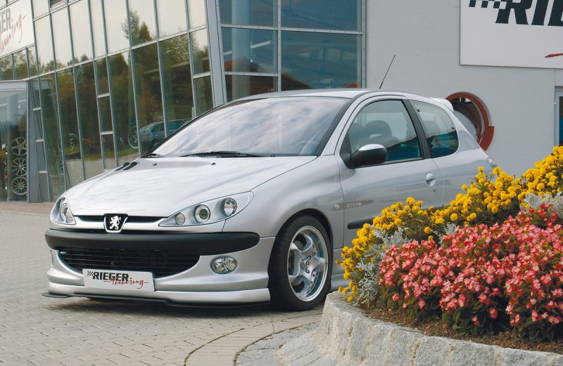Rieger Spoilerlippe Peugeot 206 09.98-05.06 - 52200
