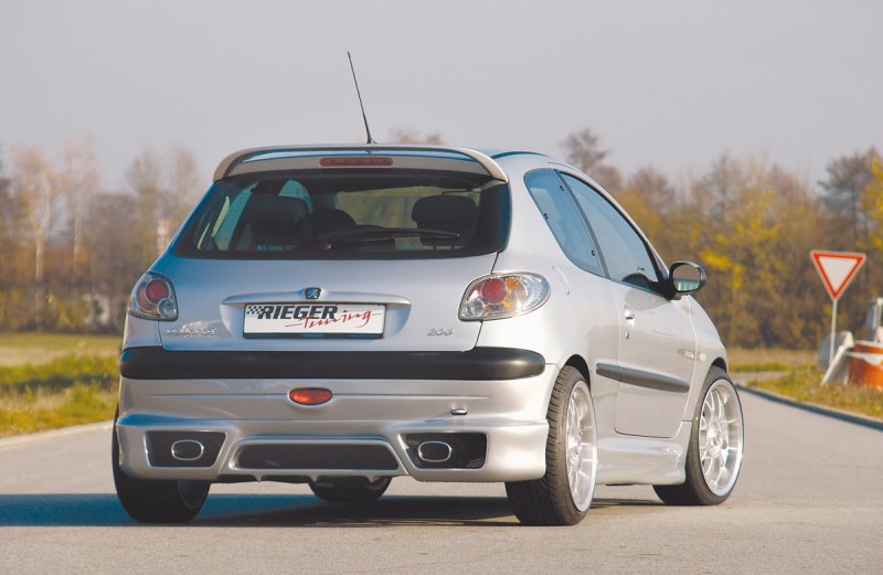 Rieger Heckansatz Peugeot 206 09.98-05.06 - 52207