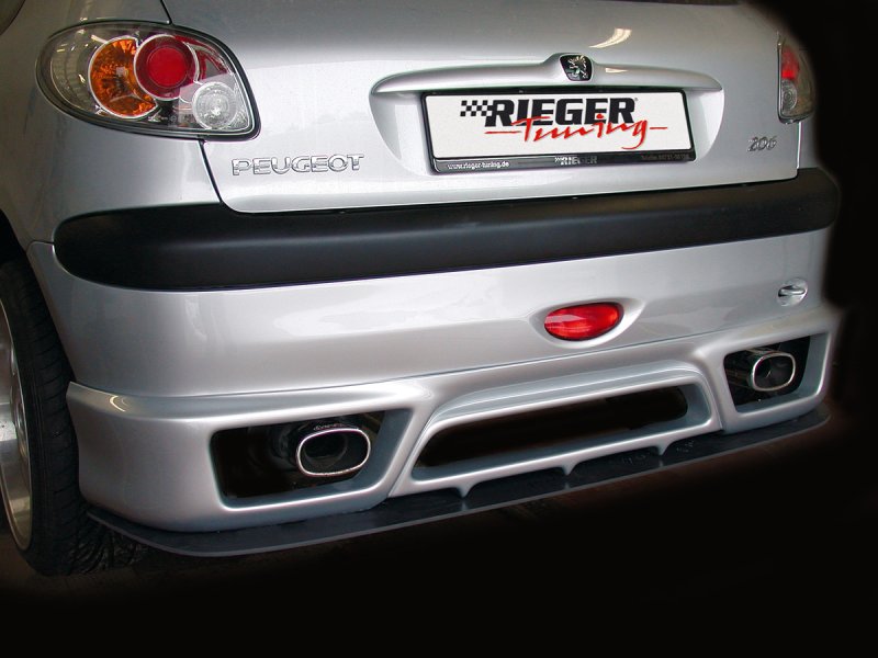 Rieger Heckansatz Peugeot 206 09.98-05.06 - 52209