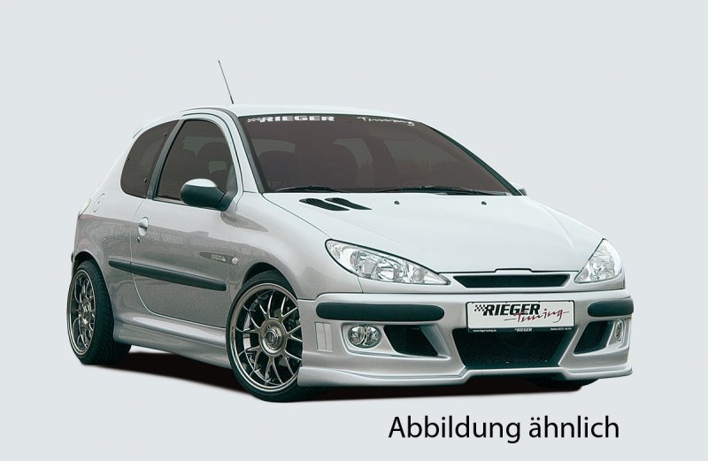 Rieger Spoilerstoßstange Peugeot 206 09.98-05.06 - 52212