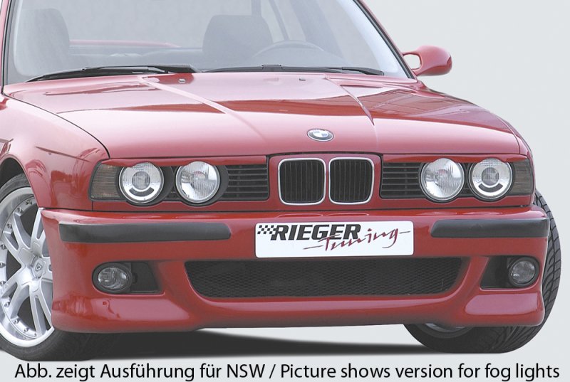 Rieger Spoilerstoßstange BMW 5er E34 00.88-07.96 - 53010