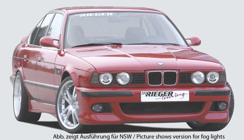 Rieger Spoilerstoßstange BMW 5er E34 00.88-07.96 - 53010