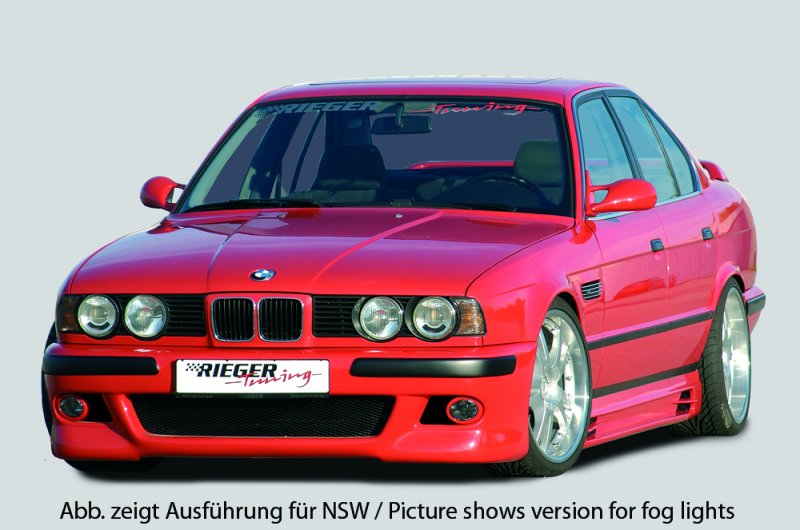 Rieger Spoilerstoßstange BMW 5er E34 00.88-07.96 - 53010