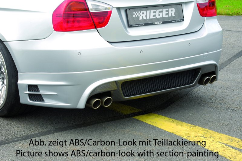 Rieger Heckschürzenansatz BMW 3er E90 03.05-08.08 (bis Facelift) - 53406