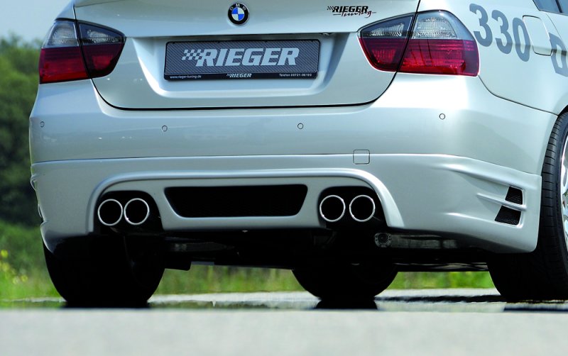 Rieger Heckschürzenansatz BMW E90 335i BMW 3er E90 03.05-08.08 (bis Facelift) - 53407