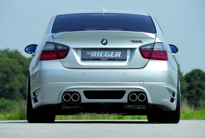 Rieger Heckschürzenansatz BMW E90 335i BMW 3er E90 03.05-08.08 (bis Facelift) - 53407