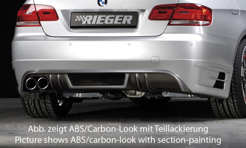 Rieger Heckansatz BMW 3er E92 09.06-02.10 (bis Facelift) - 53440