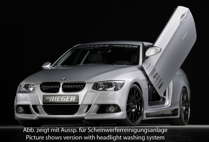 Rieger Spoilerstoßstange BMW 3er E92 03.10- (ab Facelift) LCI - 53451