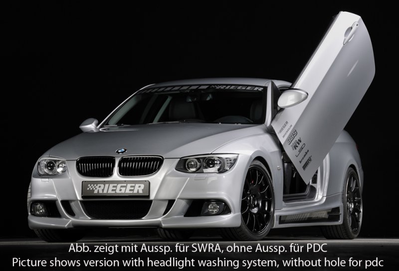 Rieger Spoilerstoßstange BMW 3er E92 03.10- (ab Facelift) LCI - 53452