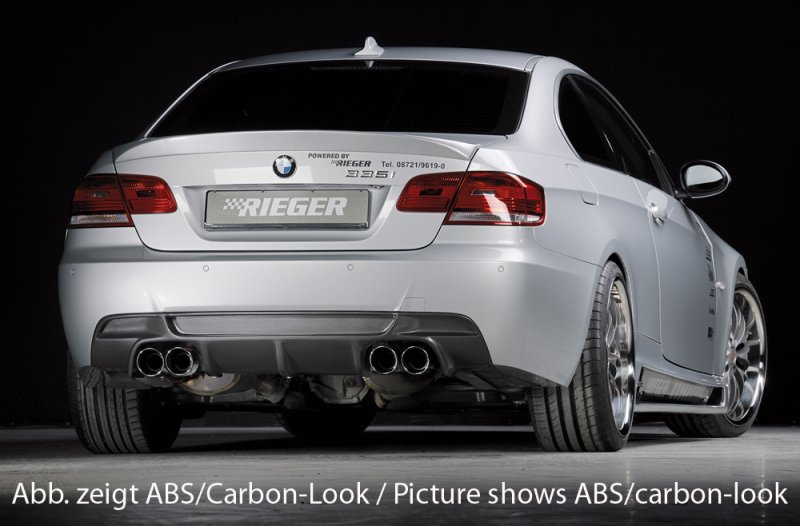 Rieger Heckeinsatz BMW 3er E92 03.10- (ab Facelift) LCI - 53461