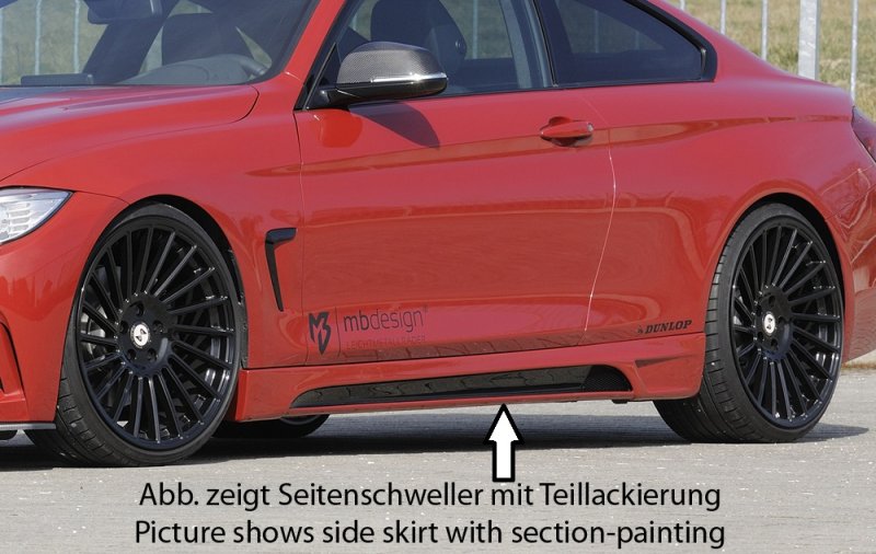 Rieger Seitenschweller BMW 4er F32 (3C) 07.15- (ab Facelift) LCI - 53472