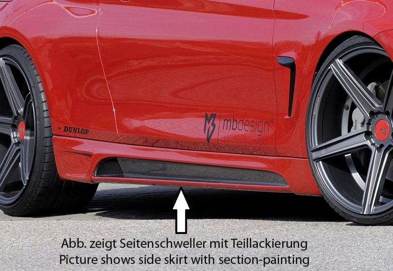 Rieger Seitenschweller BMW 4er F32 (3C) 07.15- (ab Facelift) LCI - 53473