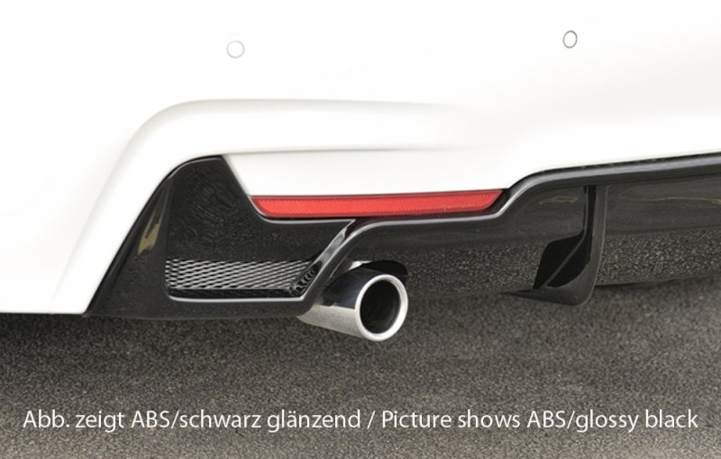 Rieger Heckeinsatz BMW 4er F32 (3C) 07.15- (ab Facelift) LCI - 53486