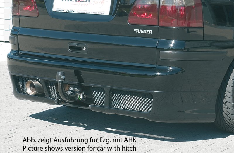 Rieger Heckschürzenansatz VW Sharan (7M) 03.00- (ab Facelift) - 54106
