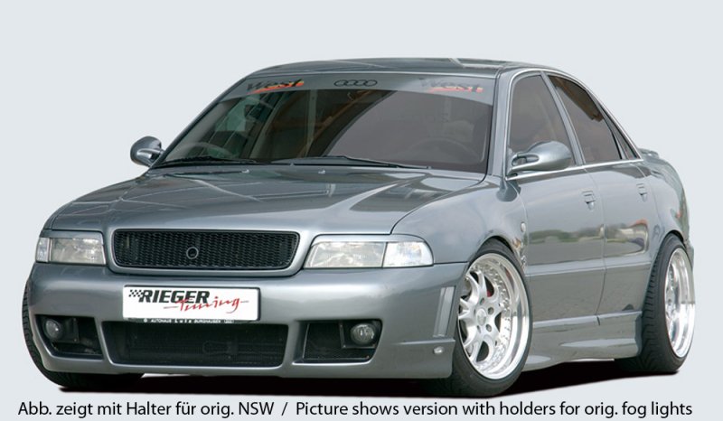 Rieger Spoilerstoßstange RS-Four-Look Audi A4 (B5) 11.94-98 - 55025