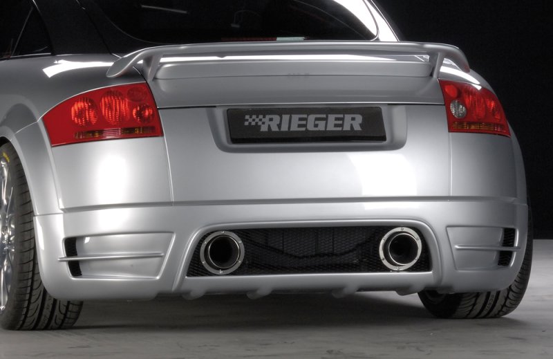 Rieger Heckschürzenansatz neues Design Audi TT (8N) 98-03 - 55115