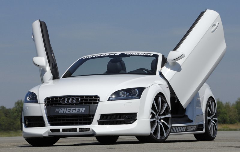 Rieger Spoilerlippe Audi TT (8J) 09.06-06.10 (bis Facelift) - 55150