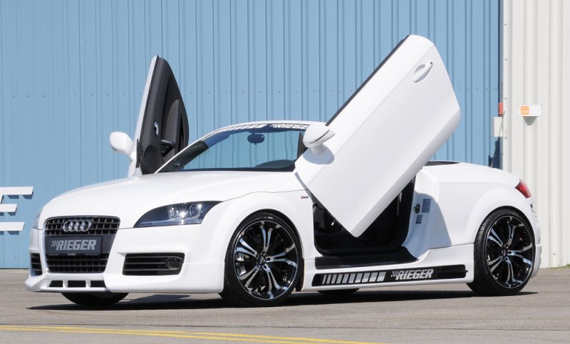 Rieger Spoilerlippe Audi TT (8J) 07.10- (ab Facelift) - 55160