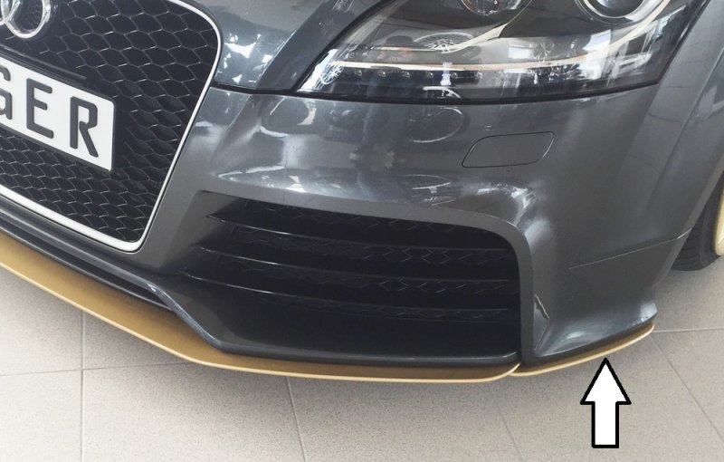 Rieger Spoilerschwert seitlich links Audi TT RS (8J) 09.09- - 55168