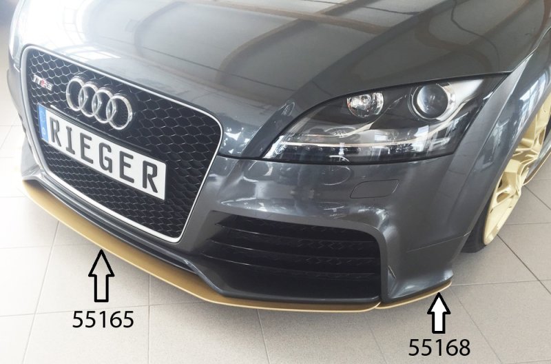 Rieger Spoilerschwert seitlich links Audi TT RS (8J) 09.09- - 55168