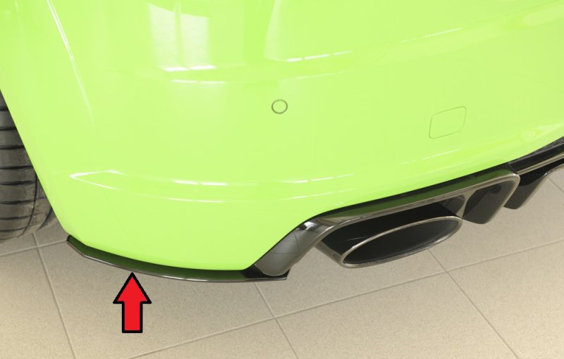 Rieger Heckschürzenansatz seitlich links Audi TT RS (8J/8J1-FV/8S) 05.16-08.18 (bis Facelift) - 55173