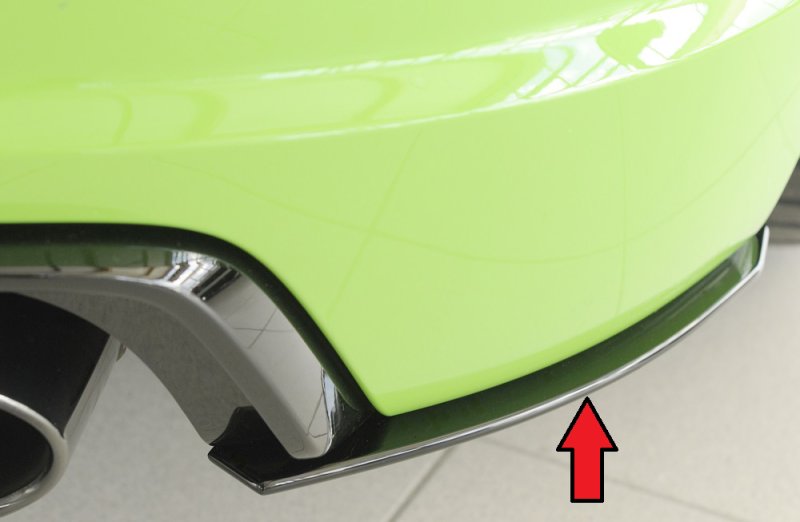 Rieger Heckschürzenansatz seitlich rechts Audi TT RS (8J/8J1-FV/8S) 05.16-08.18 (bis Facelift) - 55174