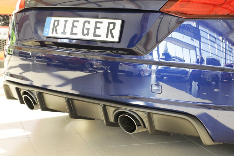 Rieger Heckeinsatz Audi TT (8J-FV/8S) 07.14-08.18 (bis Facelift) - 55175