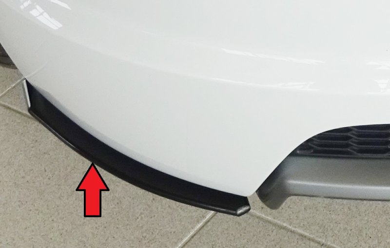 Rieger Heckschürzenansatz seitlich links Audi TT (8J-FV/8S) 07.14-08.18 (bis Facelift) - 55177