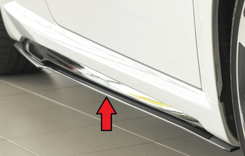 Rieger Seitenschwelleransatz (ca. 7mm) Audi TT (8J-FV/8S) 09.18- (ab Facelift) - 55182