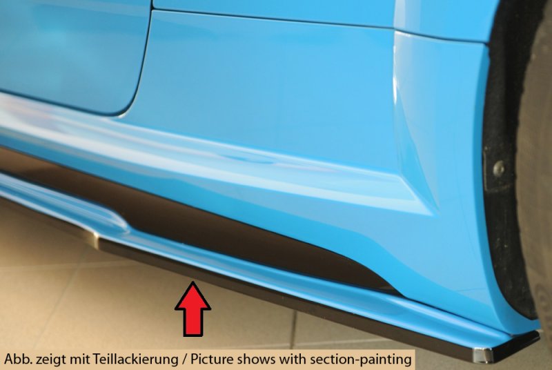 Rieger Seitenschwelleransatz (ca. 19mm) Audi TT (8J-FV/8S) 09.18- (ab Facelift) - 55186